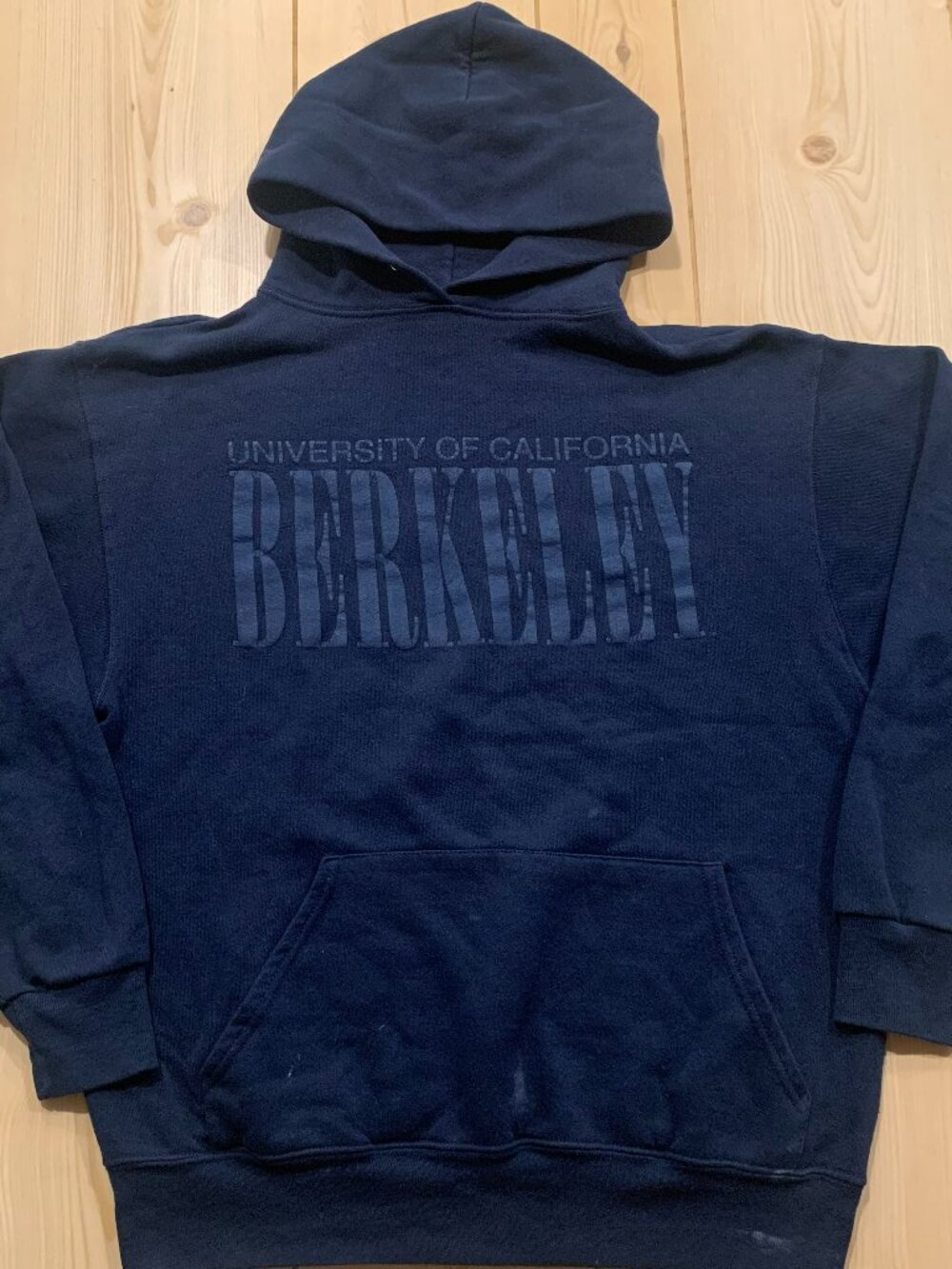 Vintage 90s University of California Berkeley College Golden Bears Hoodie Size M
